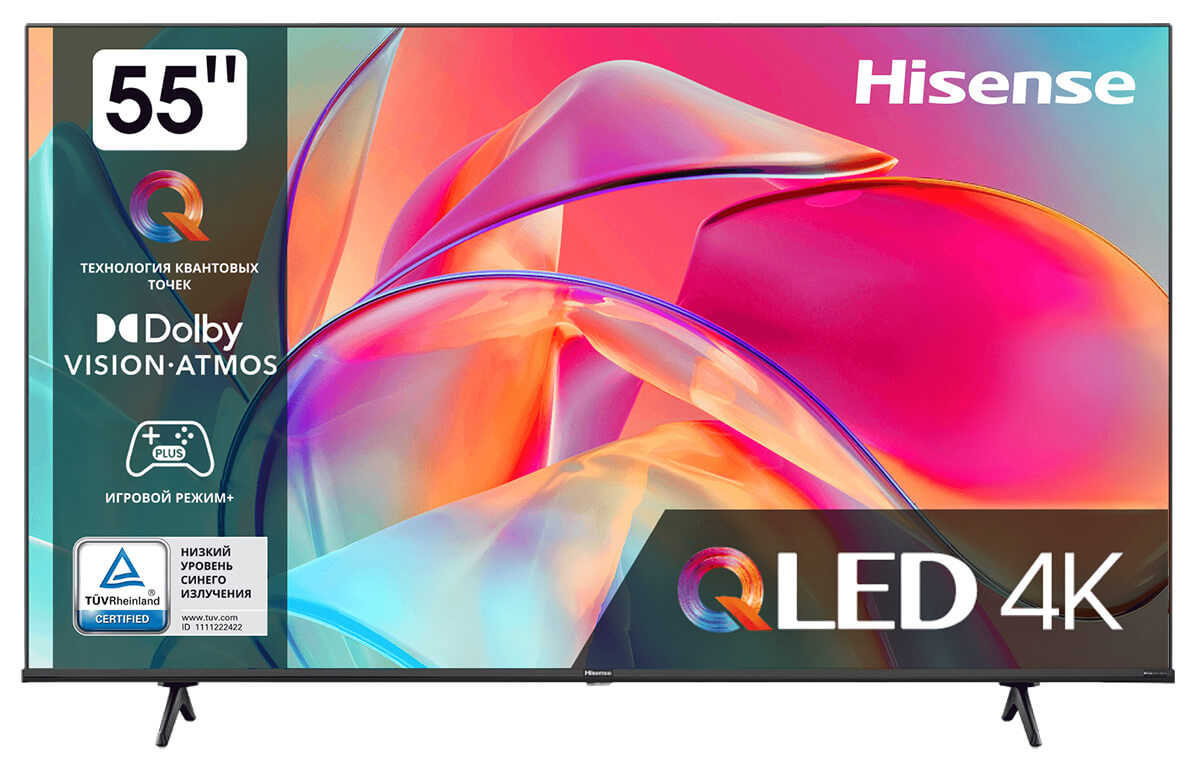 Изображение товара Телевизор Hisense 55E7KQ 4K QLED Smart TV 55 дюймов