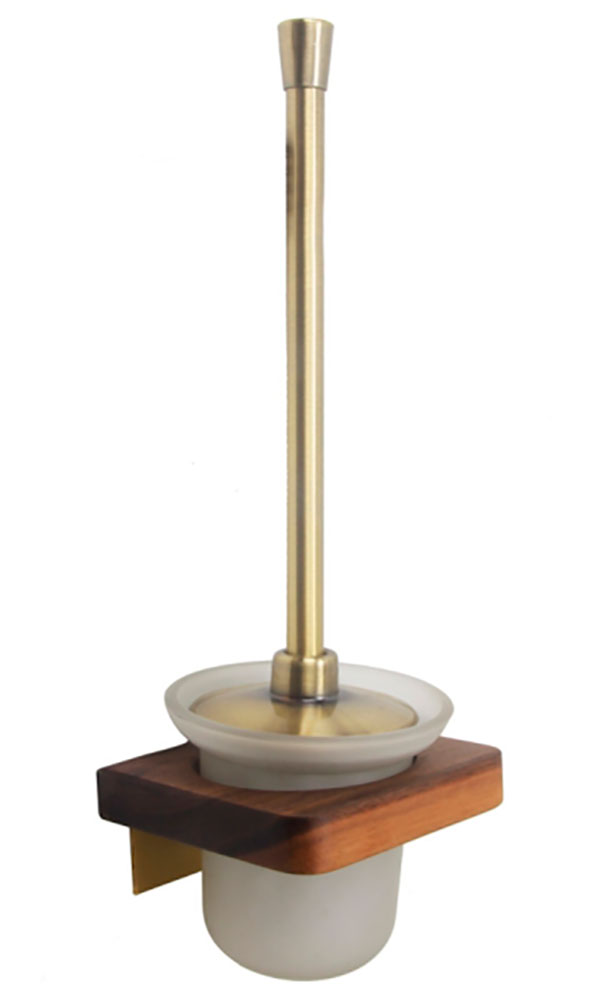 

Ершик для унитаза Bronze de Luxe Forest настенный, матовое золото (10706G)