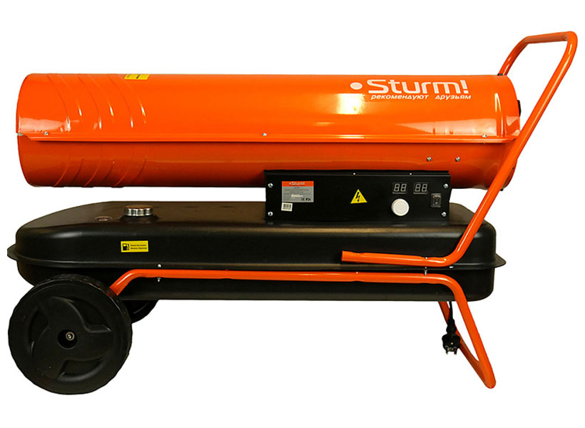 

Тепловая пушка Sturm! DKH50, 43 л, колеса