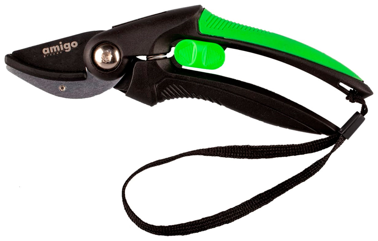 Изображение товара Секатор Amigo 76121 контактный для веток до 20 мм высочайшее качество