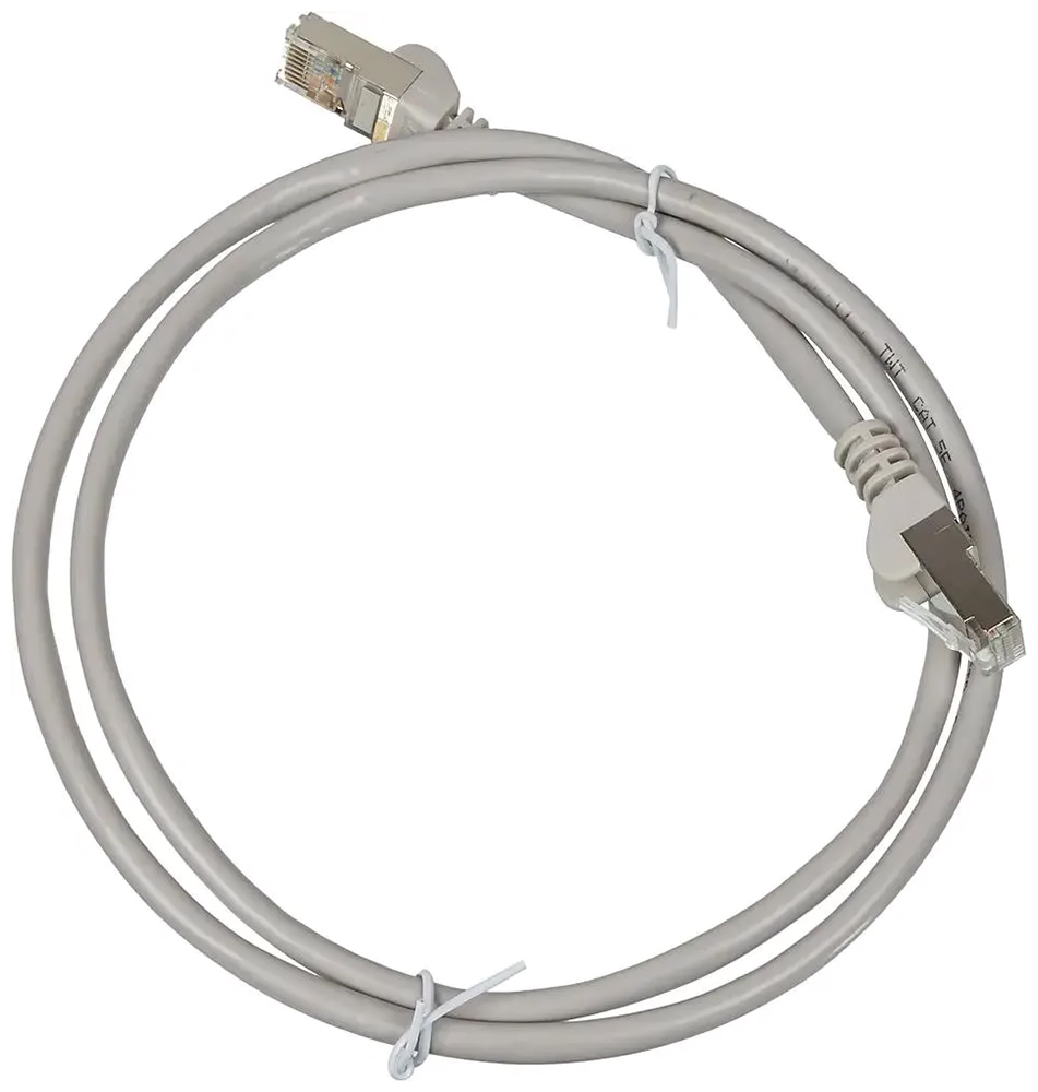 Изображение товара Патч-корд Lanmaster TWT-45-45-1.0/S-GY FTP RJ-45 кат 5E 1м серый