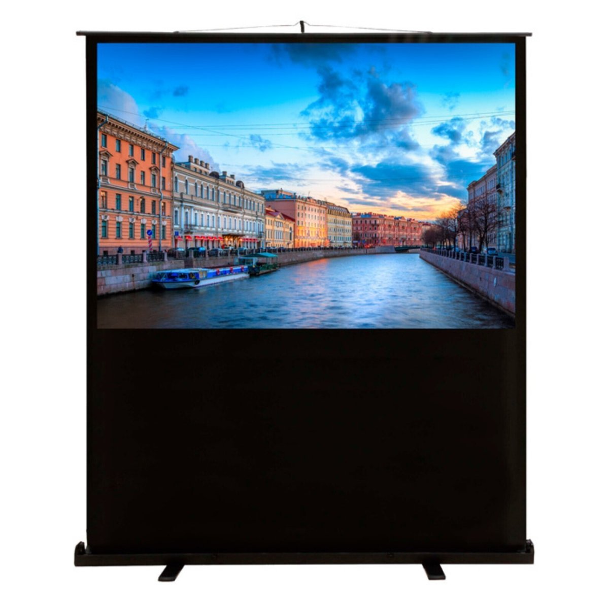 Изображение товара Экран Cactus CS-PSFLCE-160X90 напольный рулонный 16:9