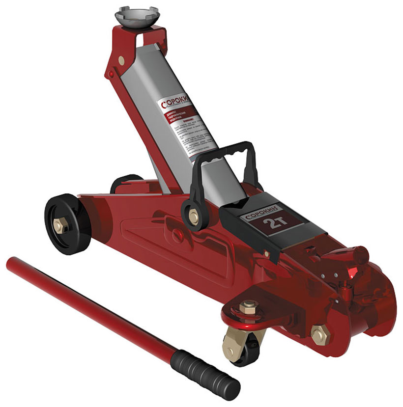 

Домкрат Сорокин 2 т (3.520), Красный