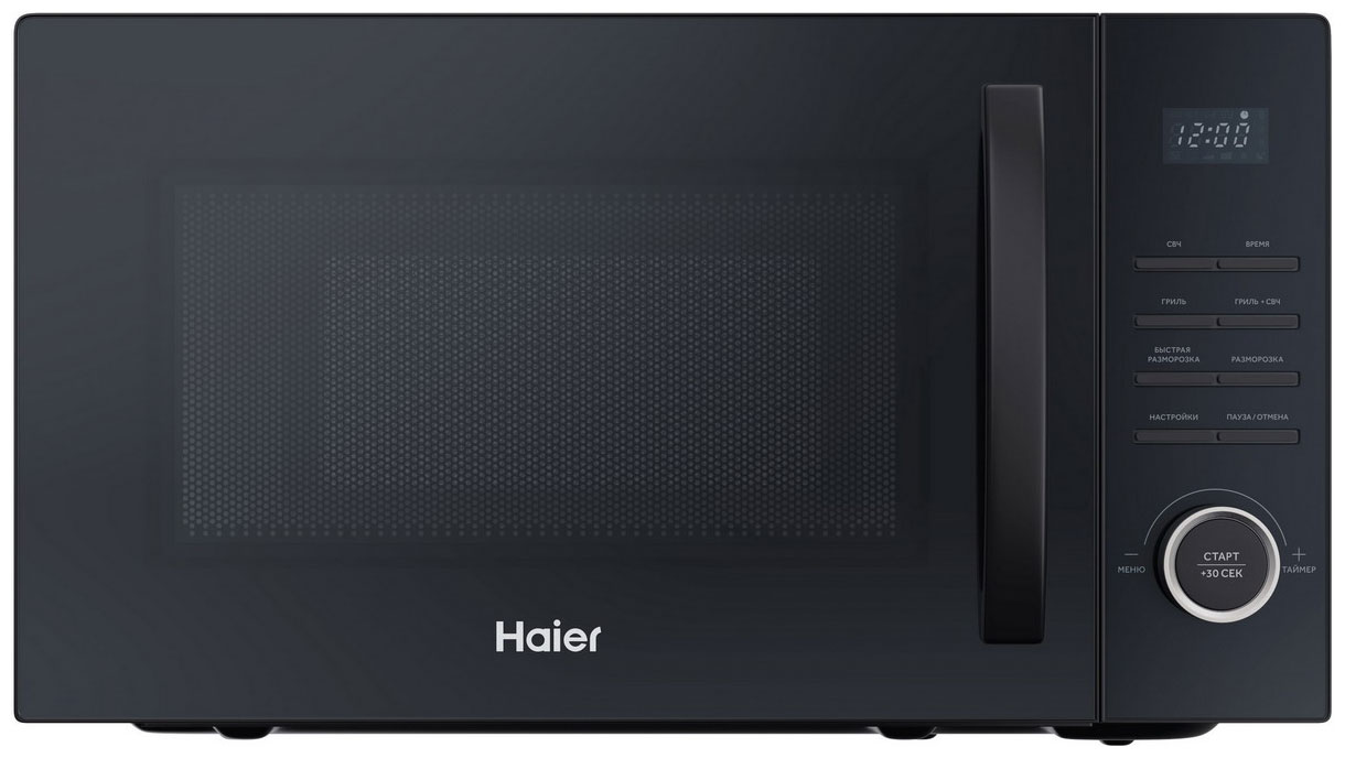Изображение товара Микроволновая печь Haier HMG-DG239BA с грилем 23 л черный электронное управление