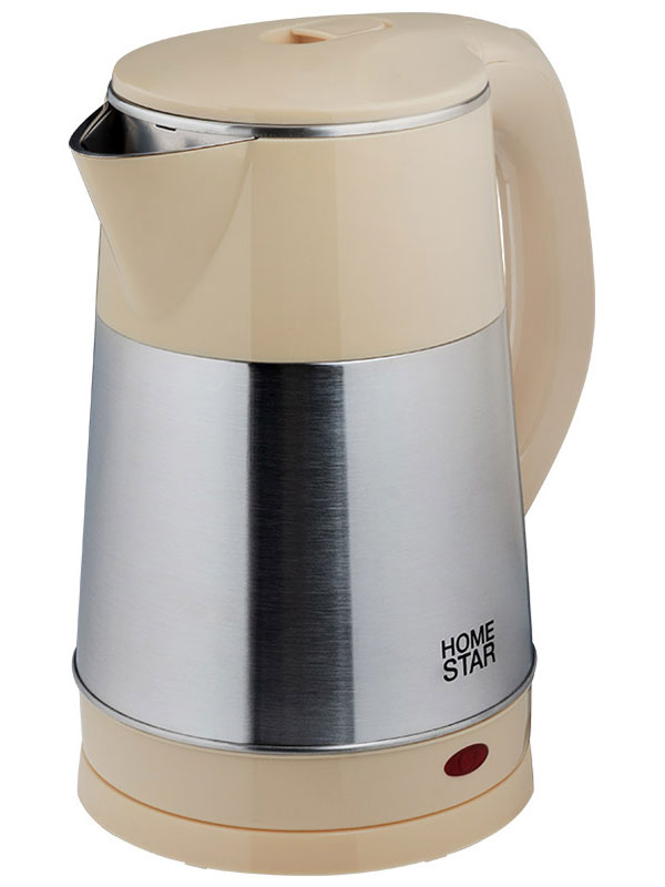 Изображение товара Чайник электрический Homestar HS-1055, 2.3 л, бежевый (106468)