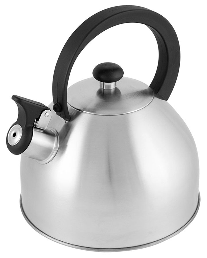 Изображение товара Чайник для плиты Mallony Opera, 2.5 л, из нержавеющей стали, матовый (006871)