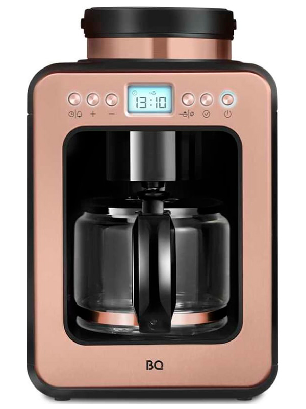 Изображение товара Капельная кофеварка со встроенной кофемолкой BQ CM7001 Розовое Золото-Черный