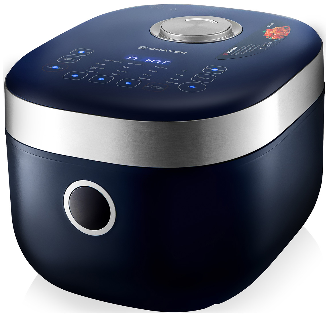 Изображение товара Мультиварка Brayer BR2403 17 программ 4л сенсорное управление таймер