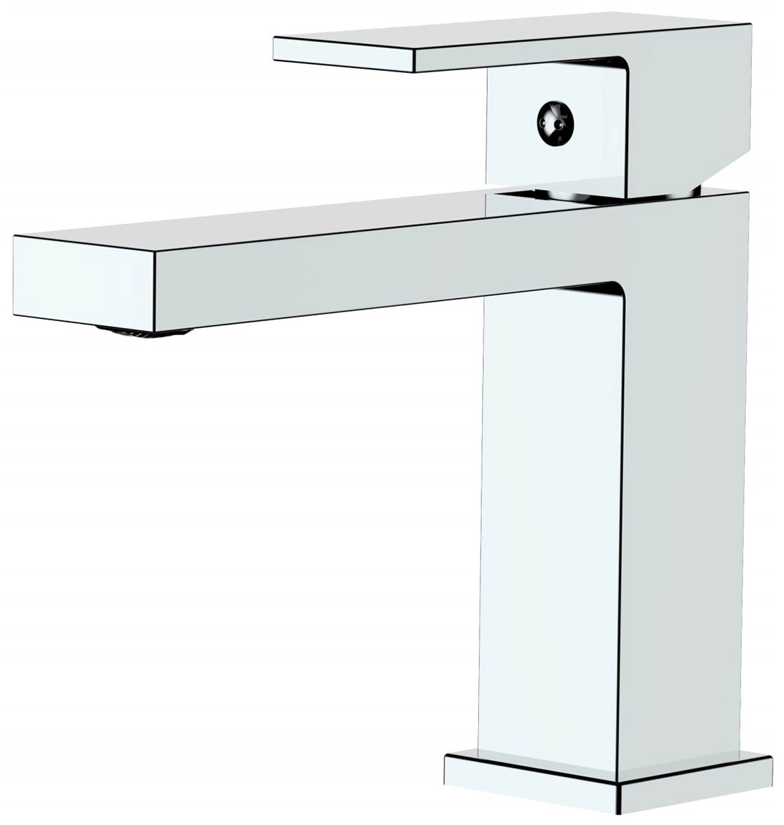 Изображение товара Смеситель для раковины Belz B672, хром (B10672)