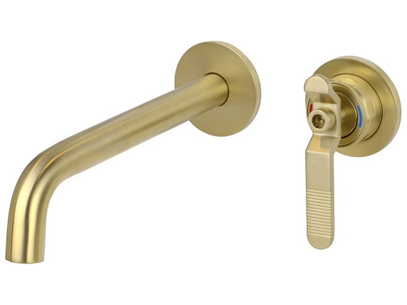 

Смеситель для раковины Bronze de Luxe 1760'S, матовое золото (5530CG)