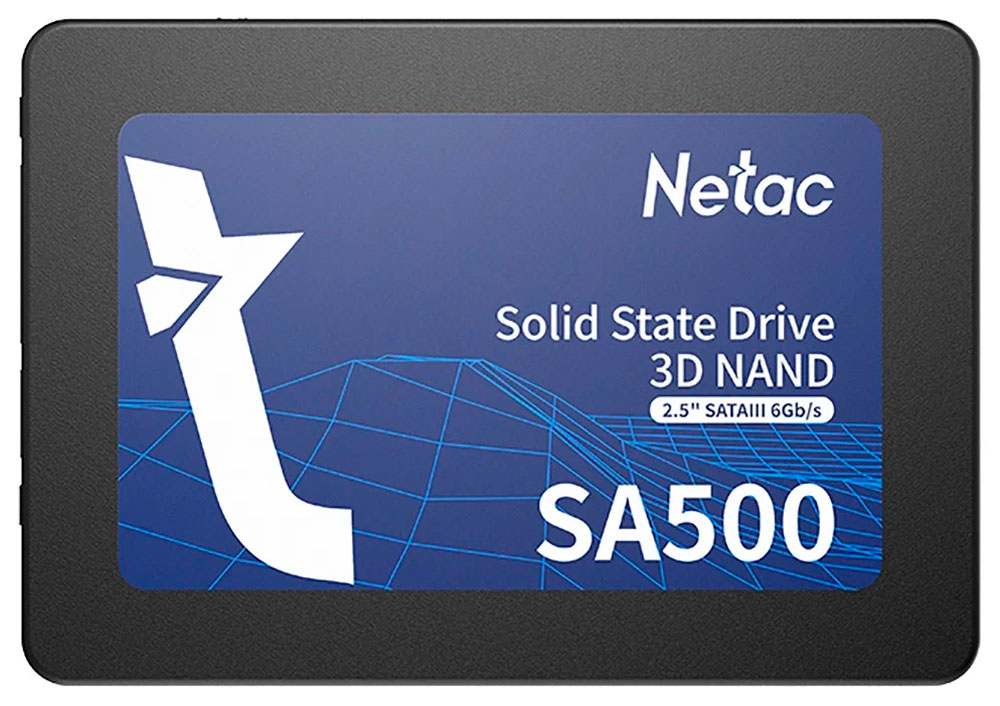 SSD накопитель Netac 2.5'' SA500 1000 Гб SATA III (NT01SA500-1T0-S3X) SSD накопитель Netac 2.5'' SA500 1000 Гб SATA III (NT01SA500-1T0-S3X)