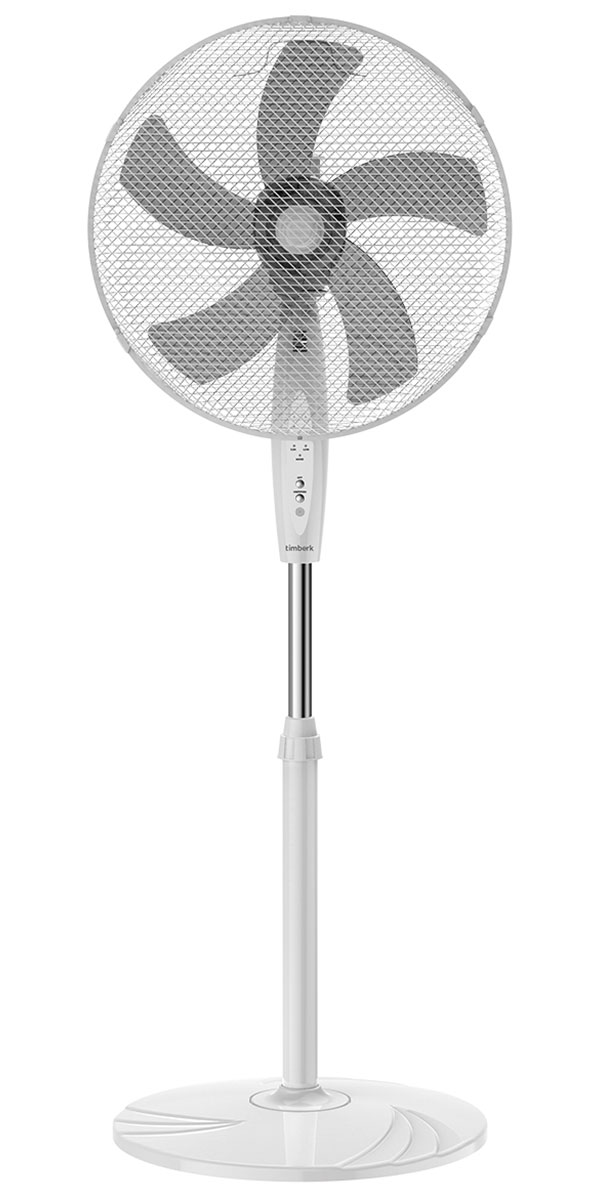 Изображение товара Вентилятор Timberk T-SF1602RC, напольный, 45 Вт, белый