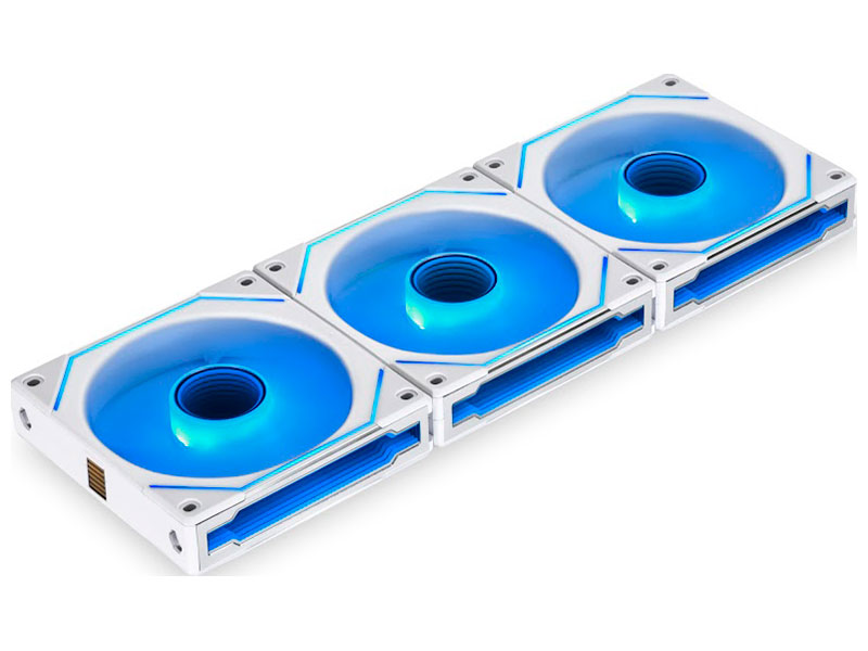 Изображение товара Вентиляторы для корпуса Lian Li UNI FAN SL-INF 120 White 3x120 мм ARGB