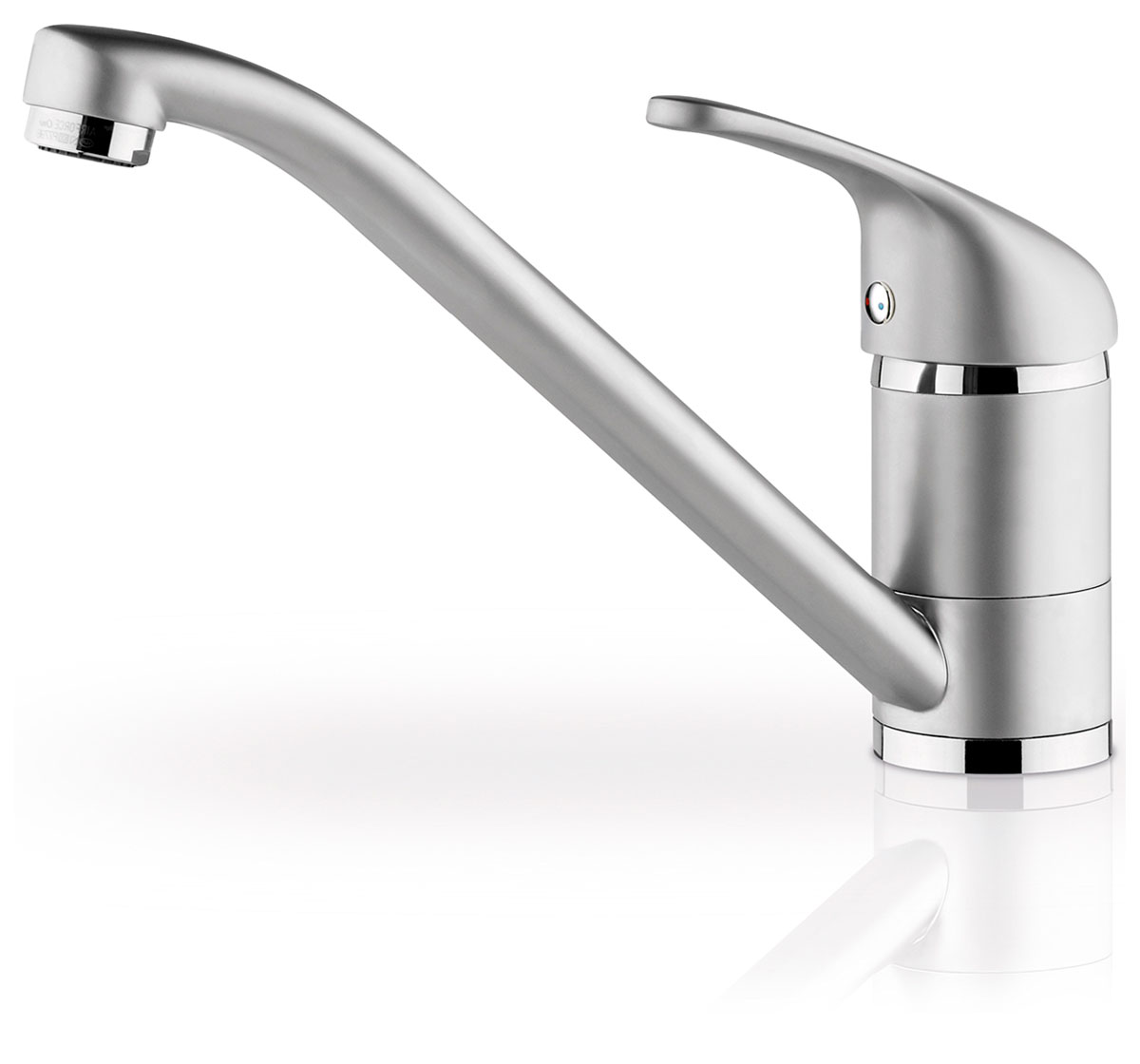 

Кухонный смеситель Pyramis MODO, латунь/сатин (095191101)