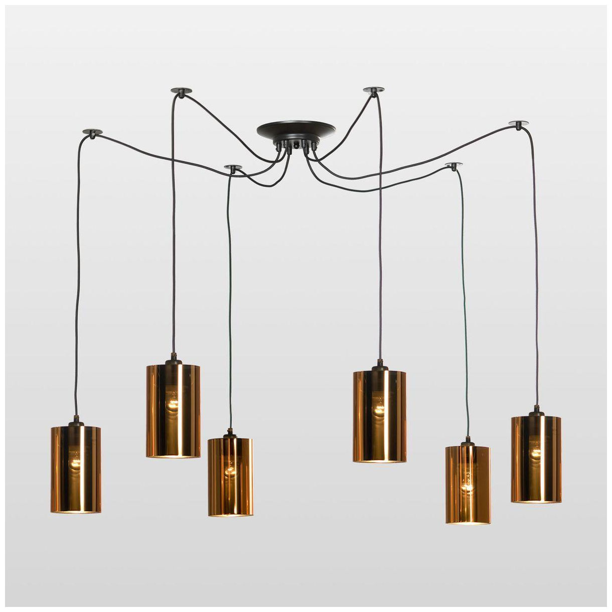 Изображение товара Люстра подвесная Lussole Lincoln LSP-8946 современная 6 ламп 24 м2