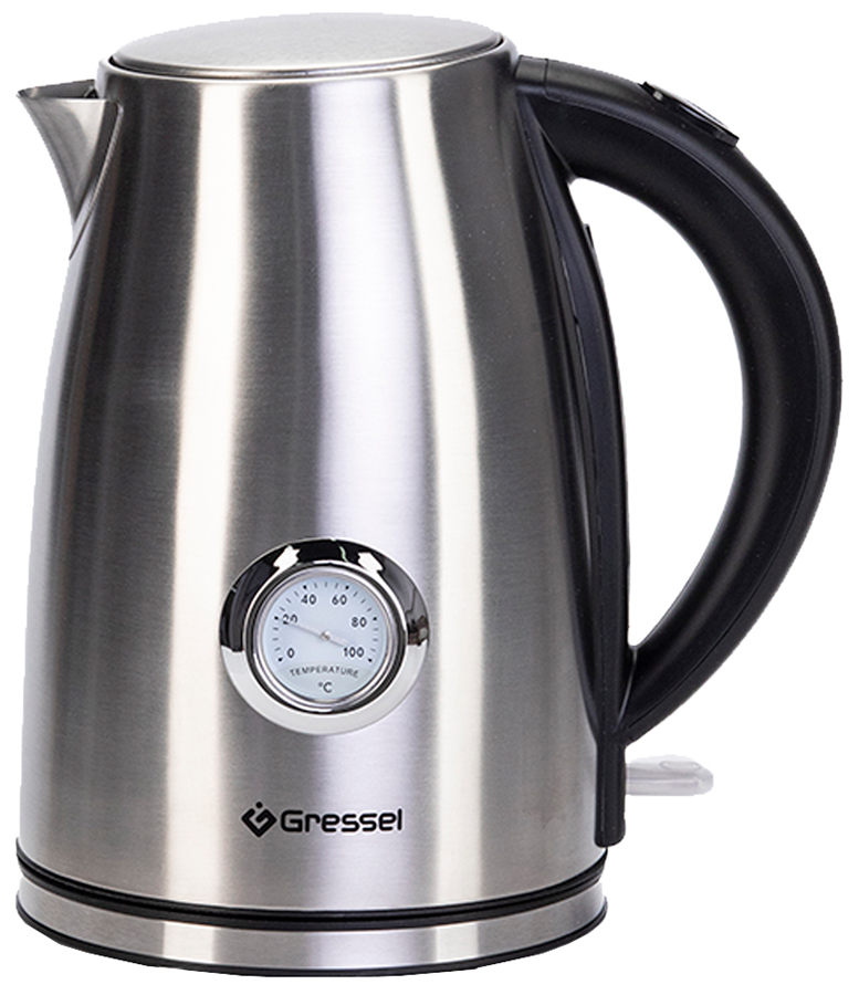 Изображение товара Чайник электрический Gressel GRK-1109S (серебристый)