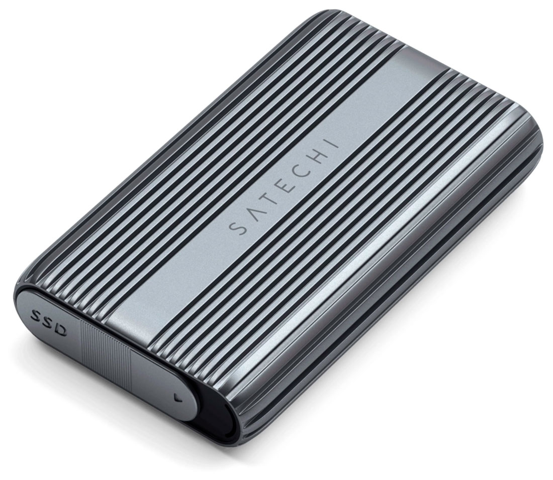 

Внешний корпус для SSD Satechi USB4 NVMe SSD Pro Enclosure, серый космос (ST-EU4NPM)