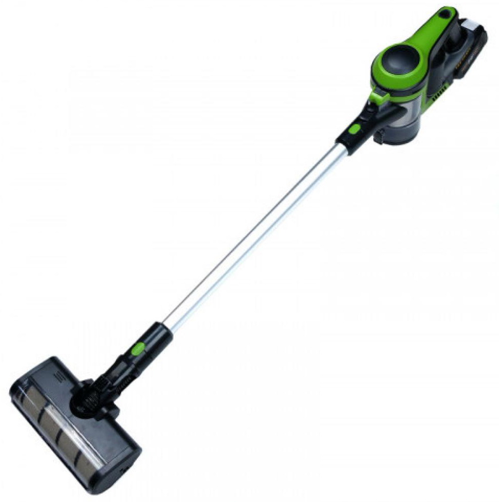 Изображение товара Вертикальный аккумуляторный пылесос Procraft VP30 сухая уборка мощность 230 Вт зеленый