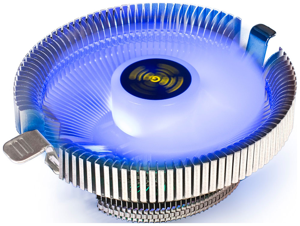 Изображение товара Кулер для процессора ExeGate Wizard EE91-PWM.BLUE (EX286148RUS)