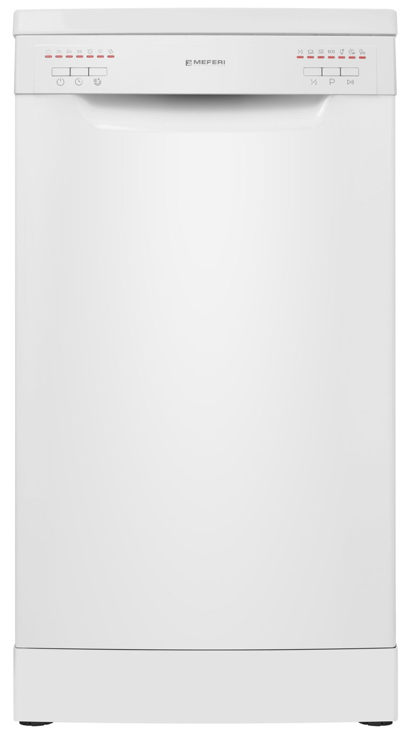 

Посудомоечная машина Meferi MDW4562WH FS LIGHT, Белый