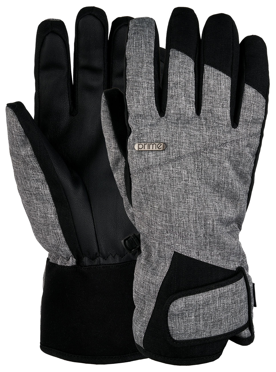 Изображение товара Перчатки Prime FUN-F2 Gloves серый размер М для горных лыж и сноуборда