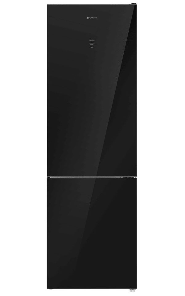 Изображение товара Двухкамерный холодильник Maunfeld MFF200NFB Inverter Черное стекло