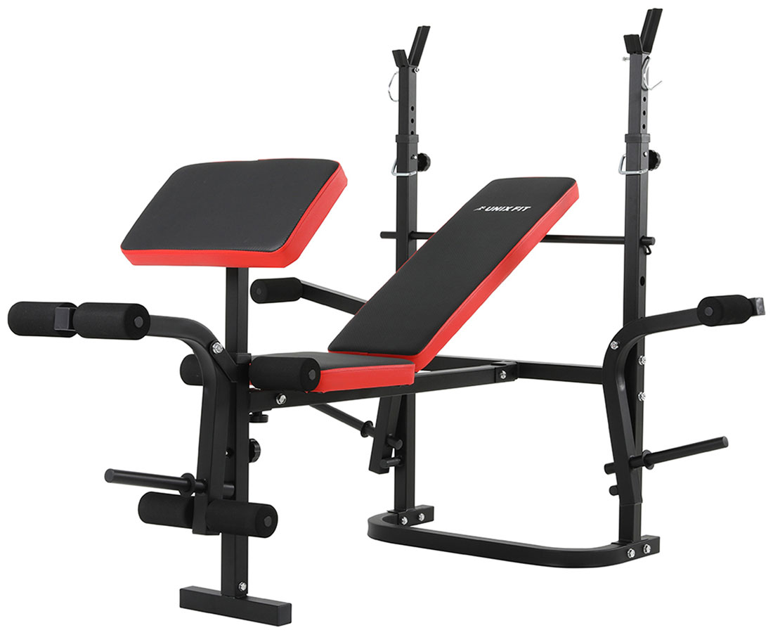 Изображение товара Скамья силовая со стойками Unix Fit BENCH 120P (BSBN120P)