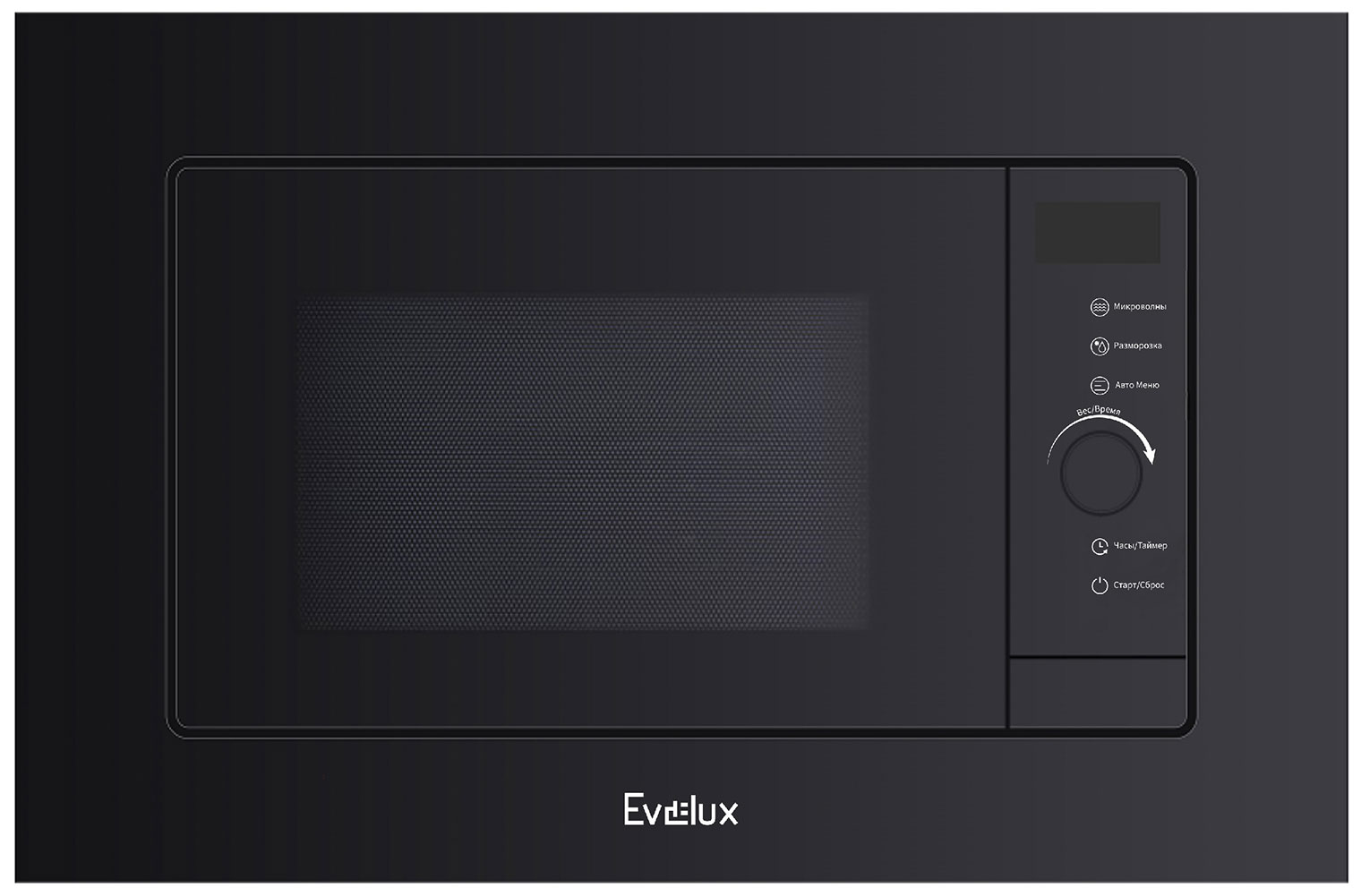 Изображение товара Встраиваемая микроволновая печь Evelux MW 253 B 17 л электронное управление черная
