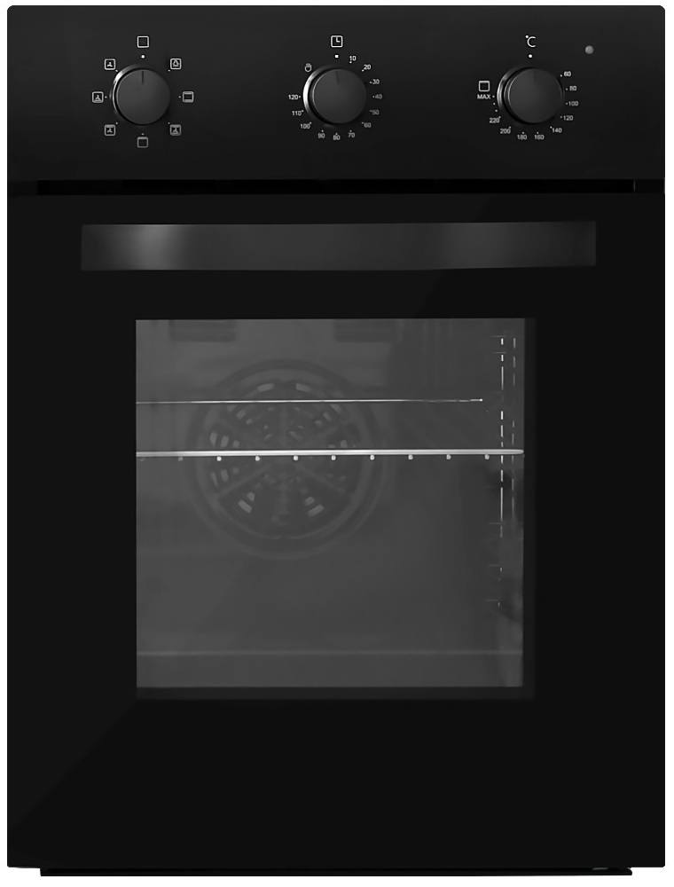 Изображение товара Электрический духовой шкаф Exiteq EXO-106 черный с конвекцией и грилем