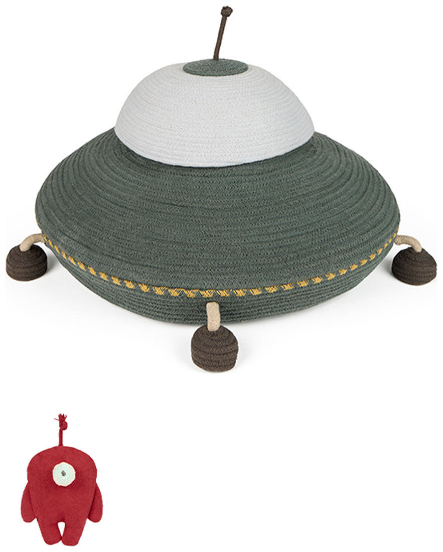 

Корзина Lorena Canals UFO, 18х16х30 см (BSK-UFO), Голубой