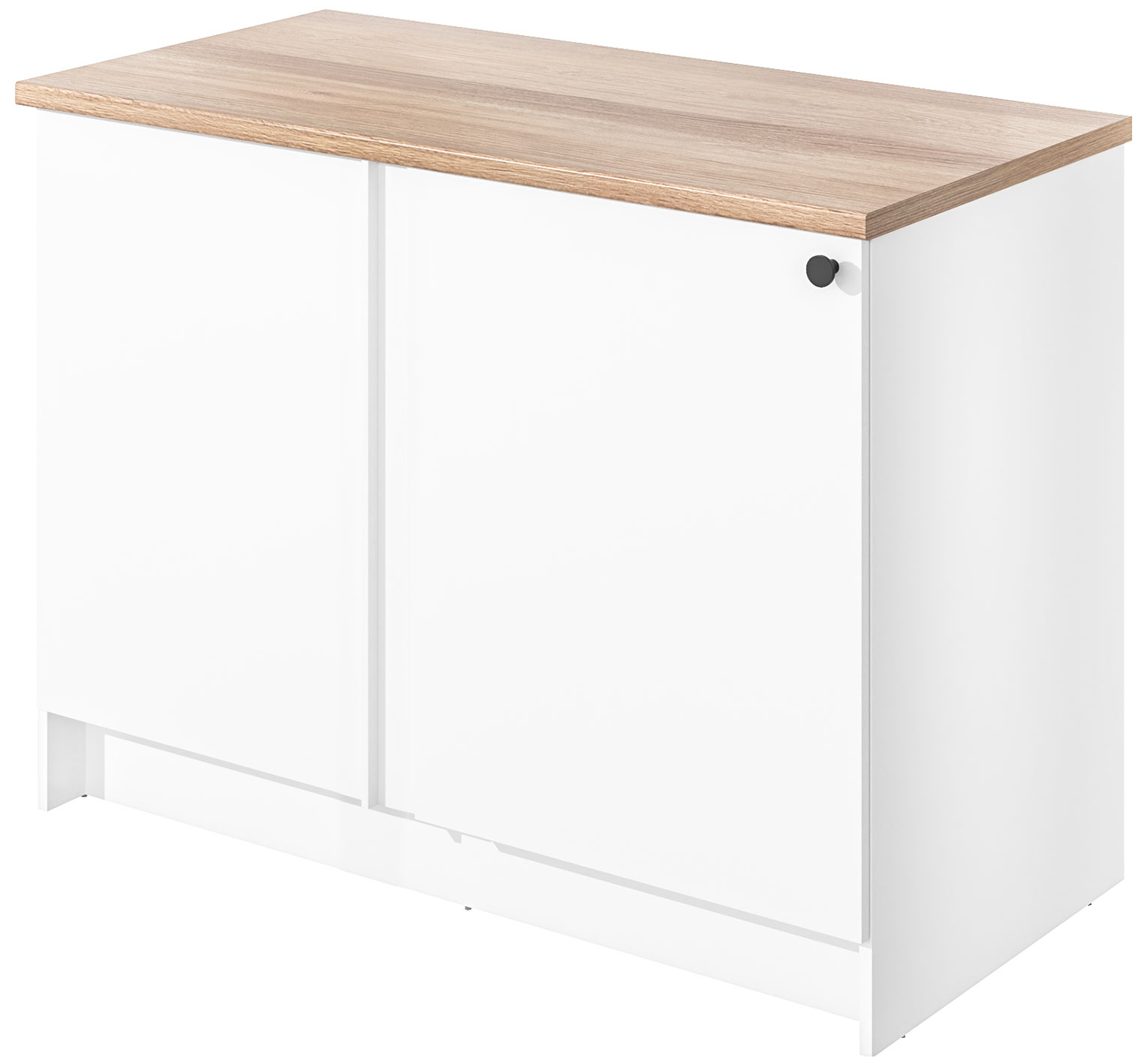 

Шкаф кухонный напольный Candy ModulE, угловой со столешницей, 120x91х61 см (TD0053871RU), белый матовый