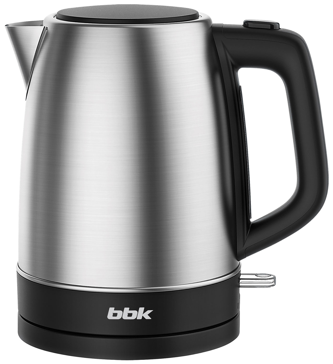 Изображение товара Чайник электрический BBK EK1765S, черный/нержавеющая сталь