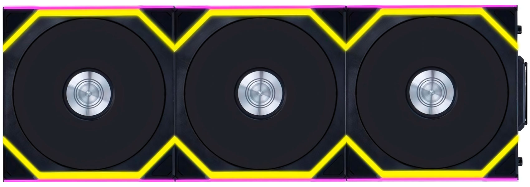 Изображение товара Lian Li UNI Fan SL Wireless 120 - комплект 3 вентиляторов с ARGB, беспроводным управлением