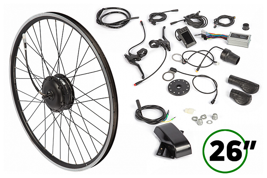 Изображение товара Мотор-колесо комплект Gelbert 36V 350W LCD 26" передний