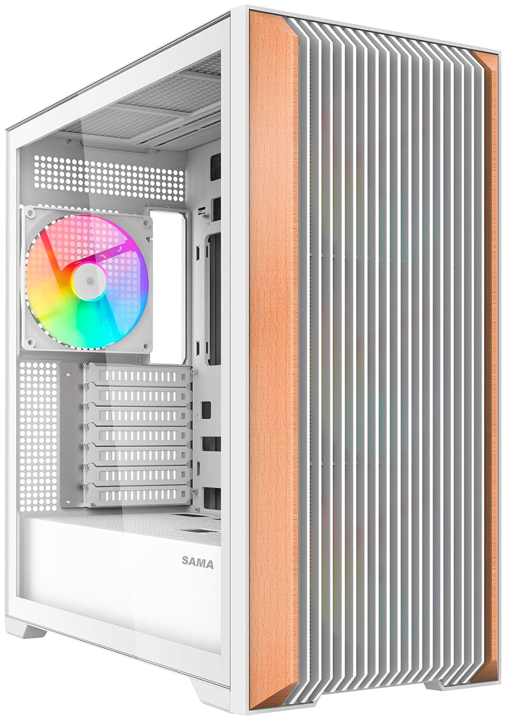 Изображение товара Компьютерный корпус Sama Z60 White (Z60-WHAWA4X1-GL)