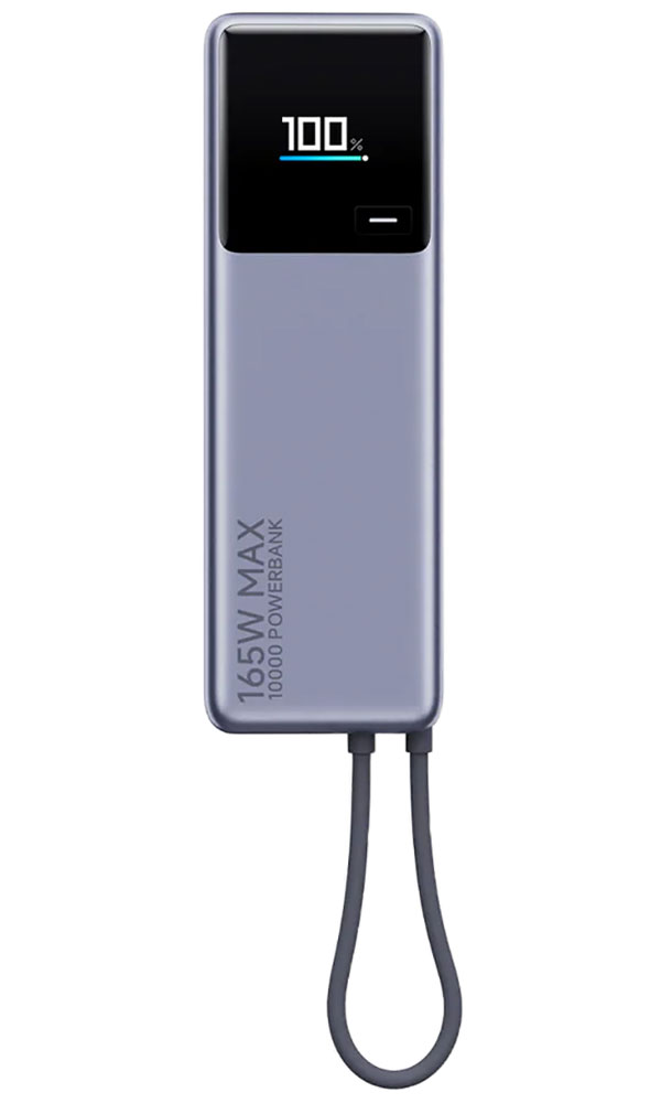 Изображение товара Внешний аккумулятор Xiaomi 165W Power Bank 10000mAh с встроенным кабелем