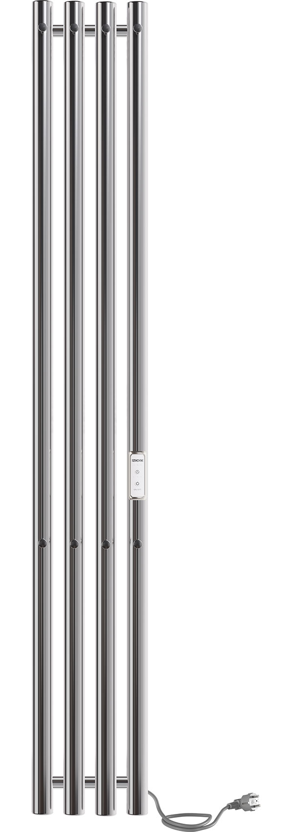 Изображение товара Электрический полотенцесушитель Indigo Style 4, без полки, хром (LSE120-18Rt)