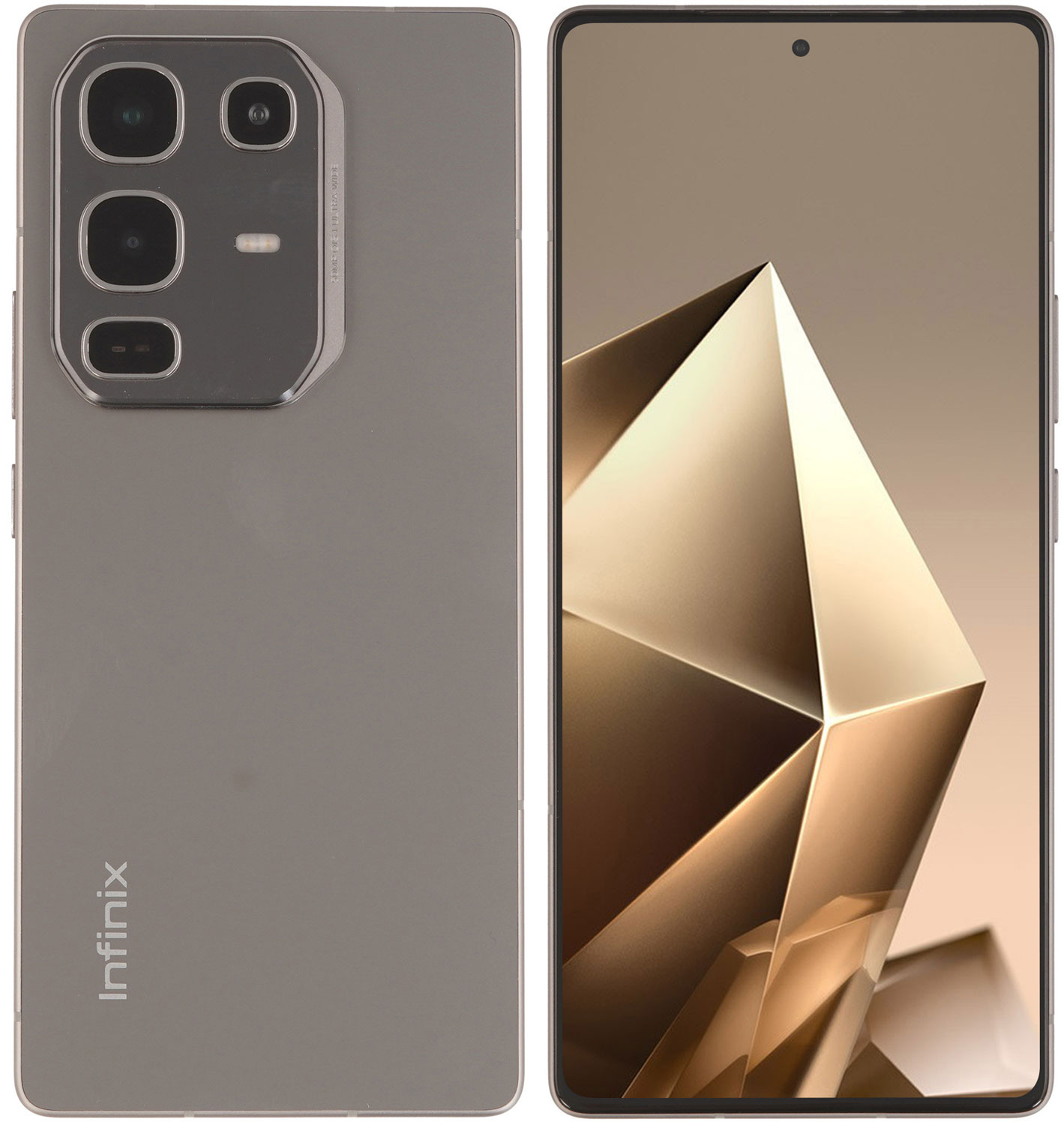 

Смартфон Infinix NOTE 50 Pro 12+256GB Titanium Grey, Титан