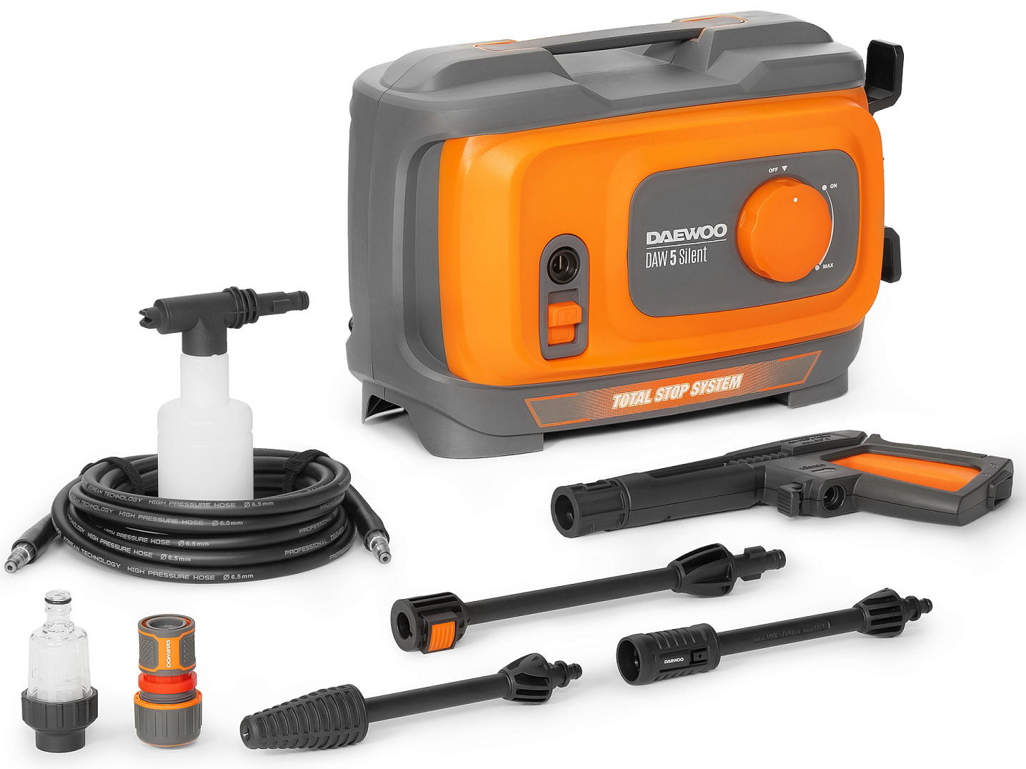 

Мойка высокого давления с низким уровнем шума Daewoo Power Products DAW 5 Silent
