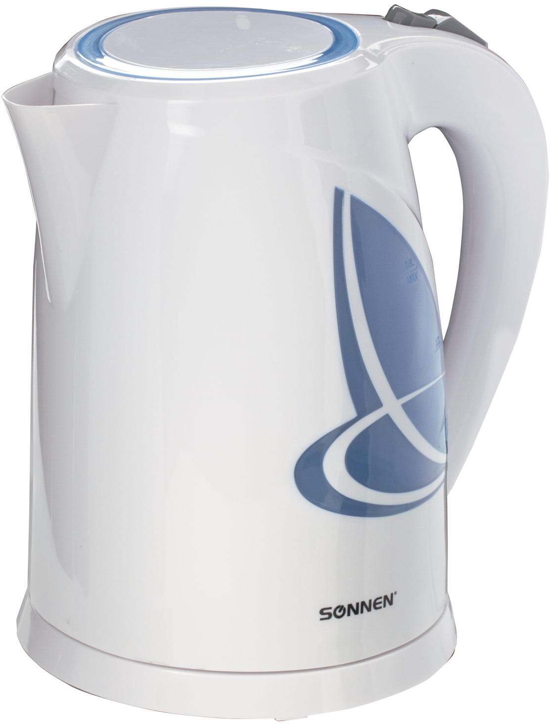 

Чайник электрический Sonnen KT-1767 (453416), Белый/голубой