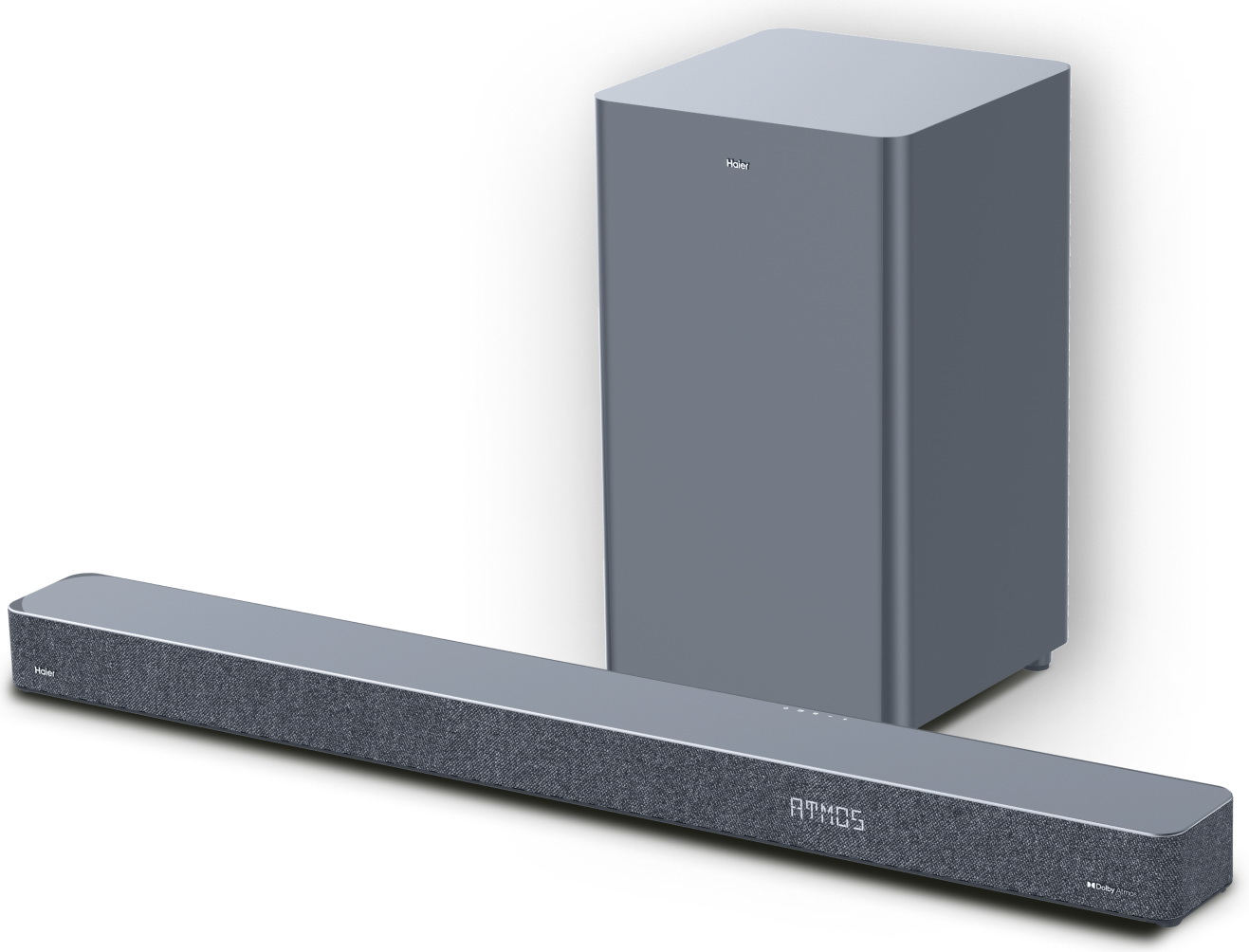 Изображение товара Домашний кинотеатр Haier HSD310S5 3.1 с Dolby Atmos и Bluetooth Изображение товара Домашний кинотеатр Haier HSD310S5 3.1 с Dolby Atmos и Bluetooth