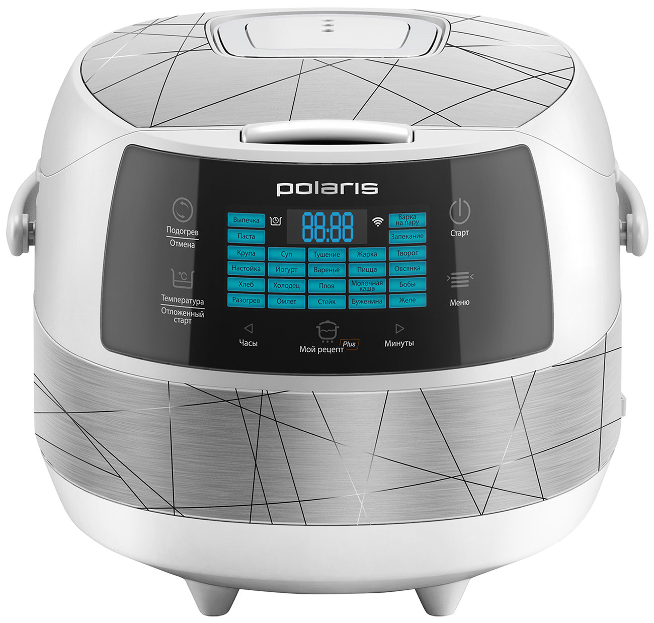 Изображение товара Мультиварка Polaris PMC 5017 Wi FI IQ Home, серебряный
