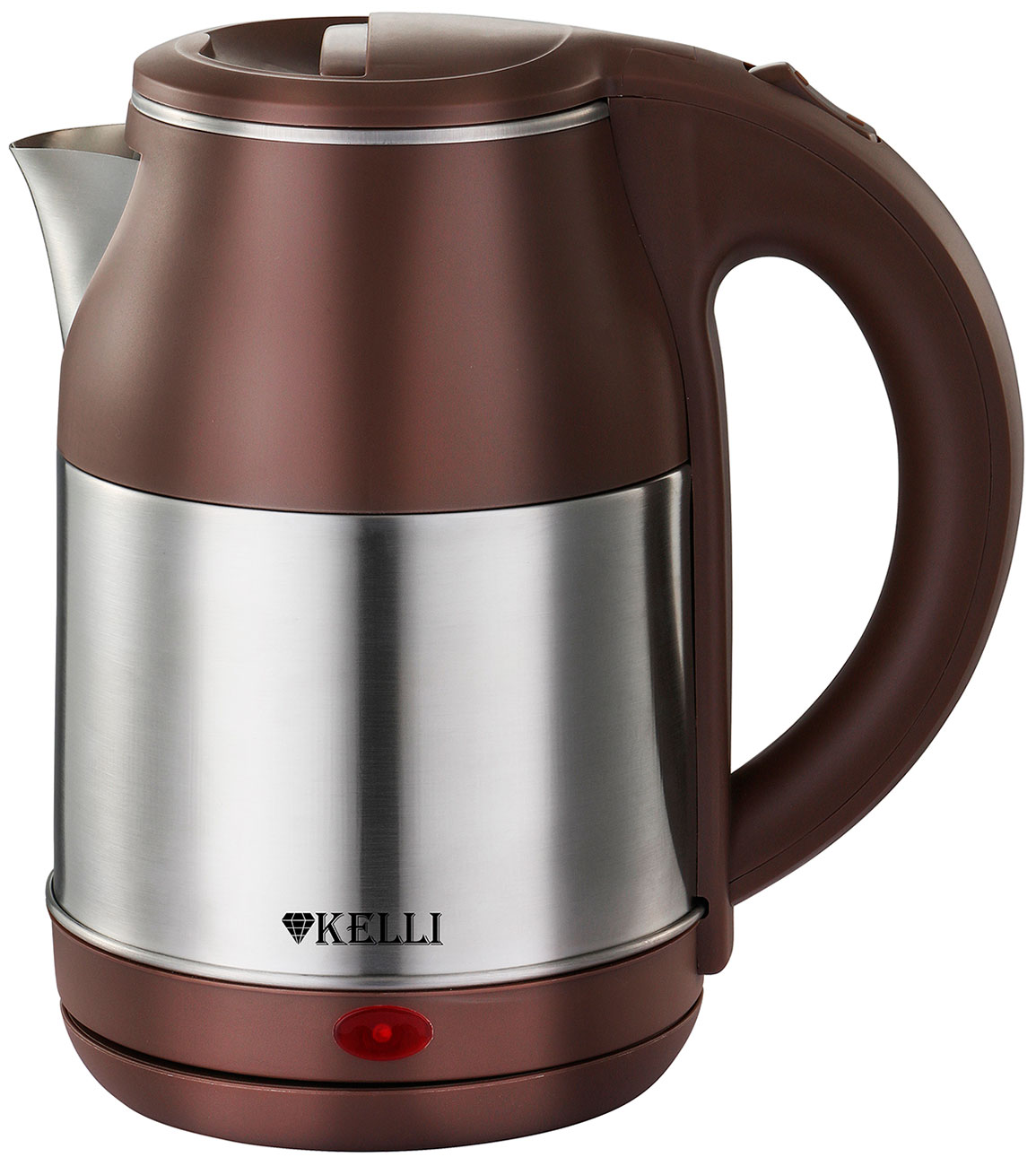 Изображение товара Чайник электрический Kelli KL-1801, кофейный Изображение товара Чайник электрический Kelli KL-1801, кофейный