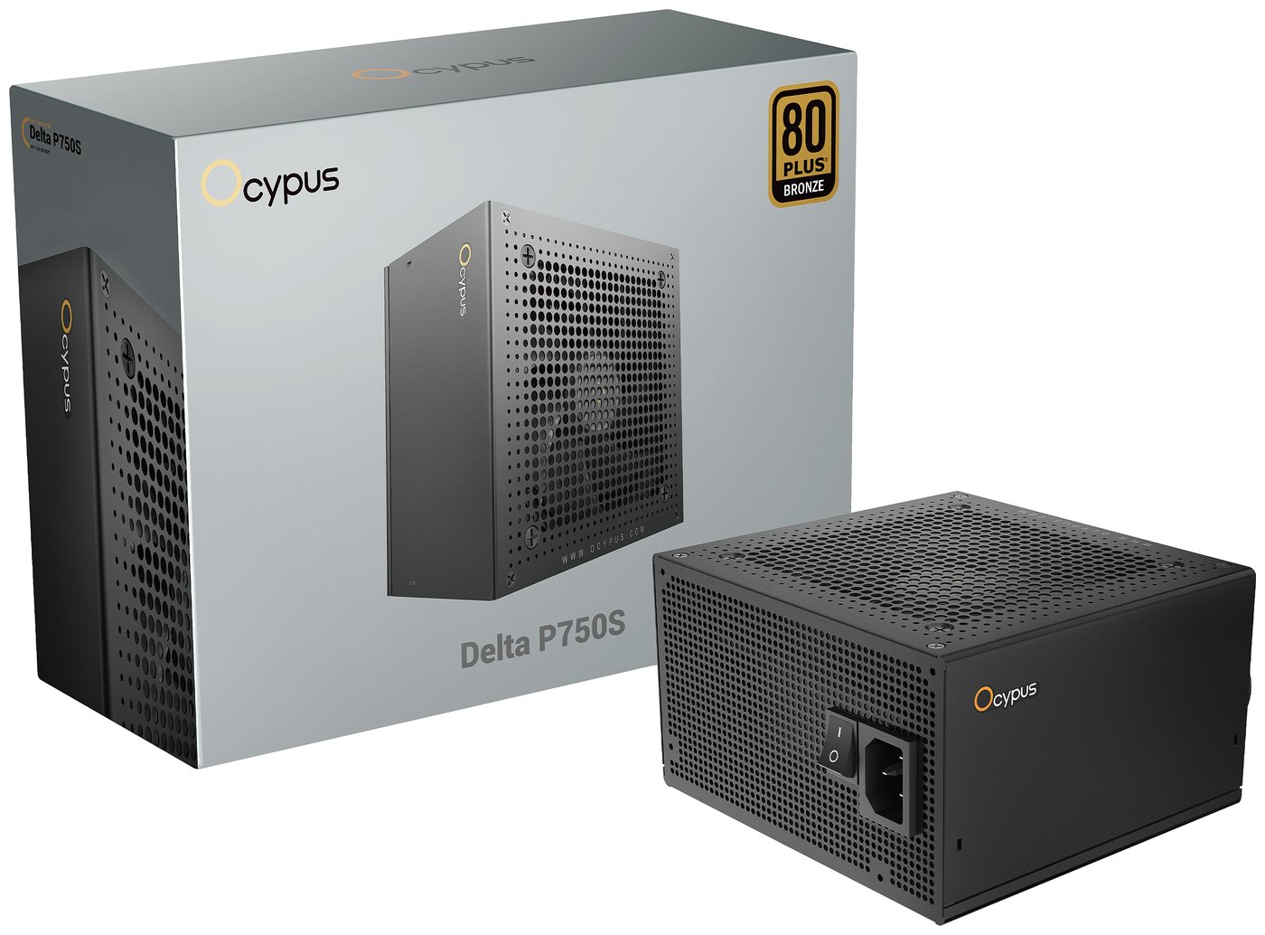 Изображение товара Блок питания Ocypus Delta P750S 750W 80+ Bronze ATX с гидравлическим вентилятором Изображение товара Блок питания Ocypus Delta P750S 750W 80+ Bronze ATX с гидравлическим вентилятором