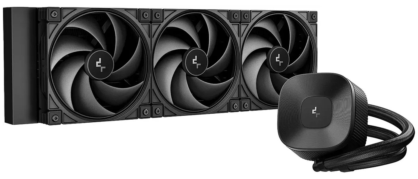 Изображение товара СЖО для процессоров Deepcool LE360 V2 Zero Dark (R-LE360ZERO-BKLNMD-G-1) Изображение товара СЖО для процессоров Deepcool LE360 V2 Zero Dark (R-LE360ZERO-BKLNMD-G-1)