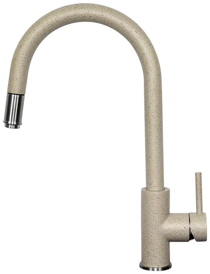 Изображение товара Кухонный смеситель Zigmund & Shtain 1700 осенняя трава однорычажный нержавеющая сталь