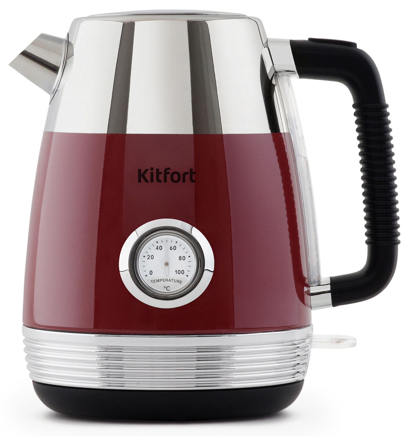 чайник kitfort кт 633 2 красный Чайник электрический Kitfort КТ-633-2 красный
