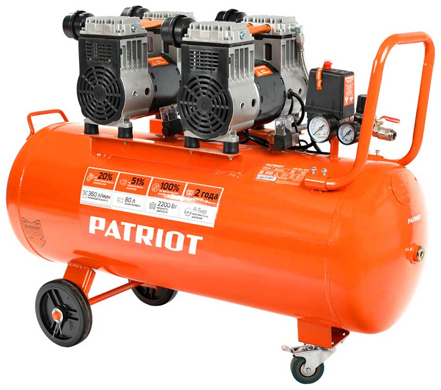 Компрессор Patriot WO 80-360 Компрессор Patriot WO 80-360