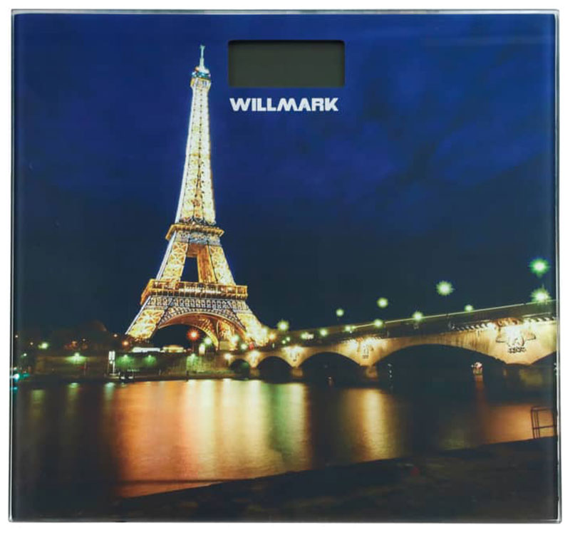 Весы напольные WILLMARK WBS-1811D PARIS весы напольные willmark wbs 1803d