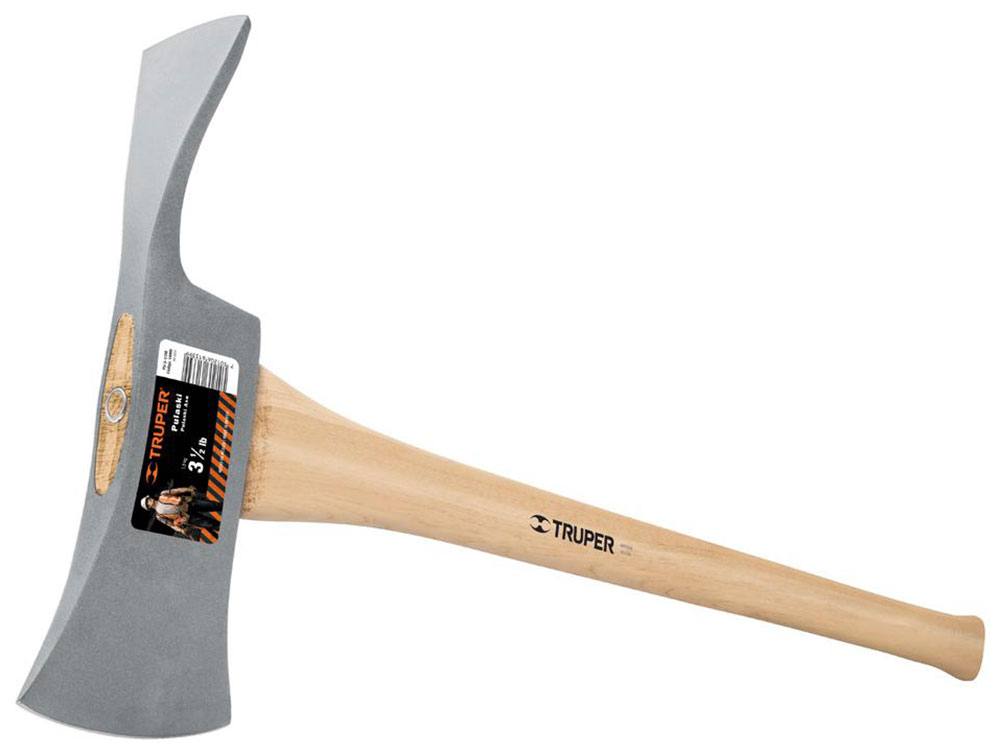 Изображение товара Топор с рукояткой Truper из орехового дерева и кованой стали 1045